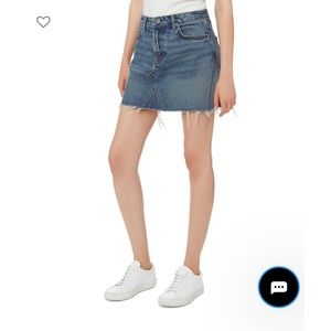 GRLFRND Eva Denim Mini Skirt
